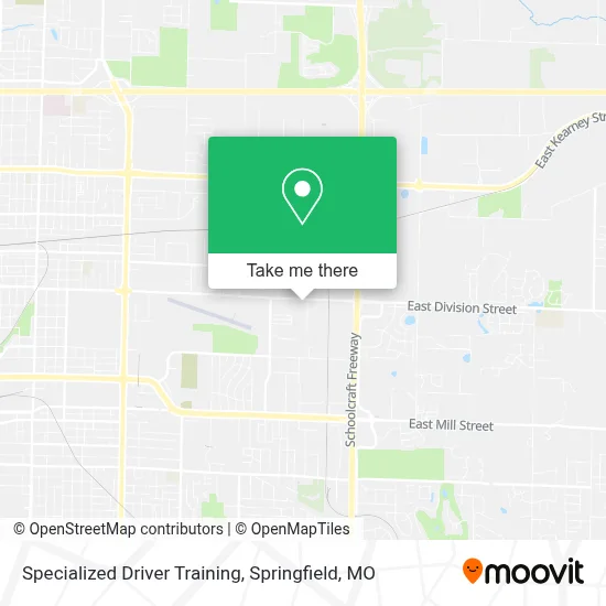 Specialized Driver Training map