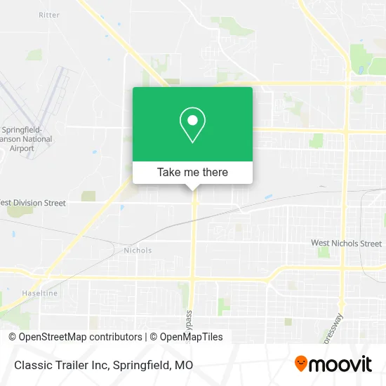 Classic Trailer Inc map