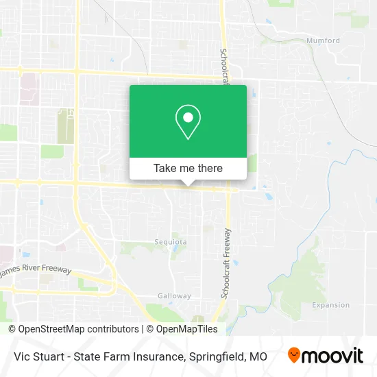 Mapa de Vic Stuart - State Farm Insurance
