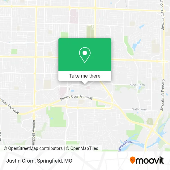Justin Crom map