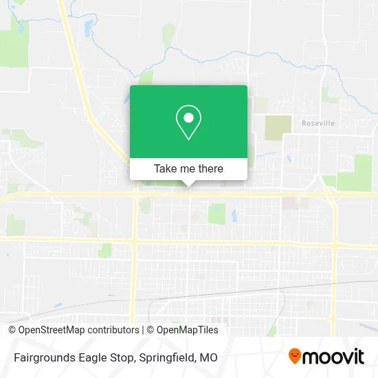 Fairgrounds Eagle Stop map