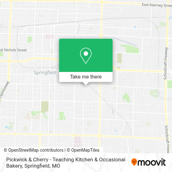 Pickwick & Cherry - Teaching Kitchen & Occasional Bakery map