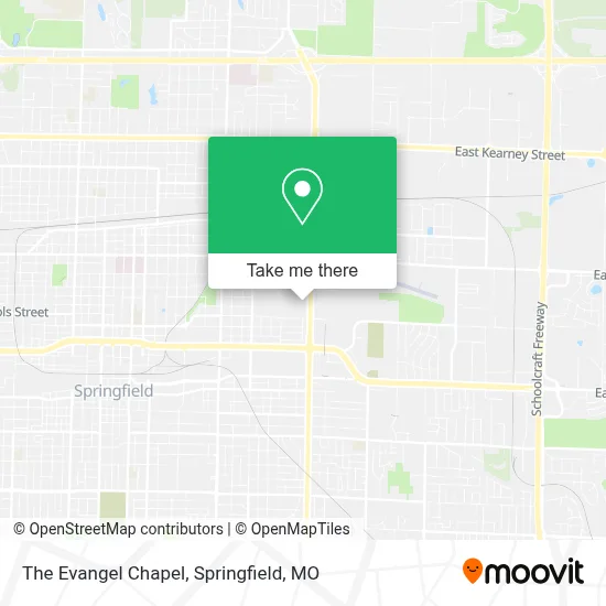 The Evangel Chapel map