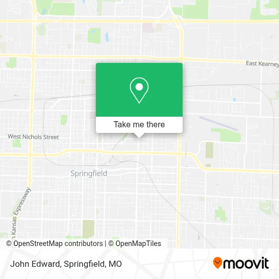 John Edward map
