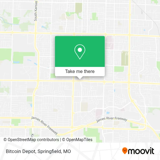Bitcoin Depot map