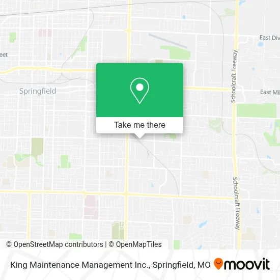 King Maintenance Management Inc. map