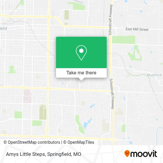 Amys Little Steps map