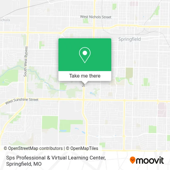 Mapa de Sps Professional & Virtual Learning Center
