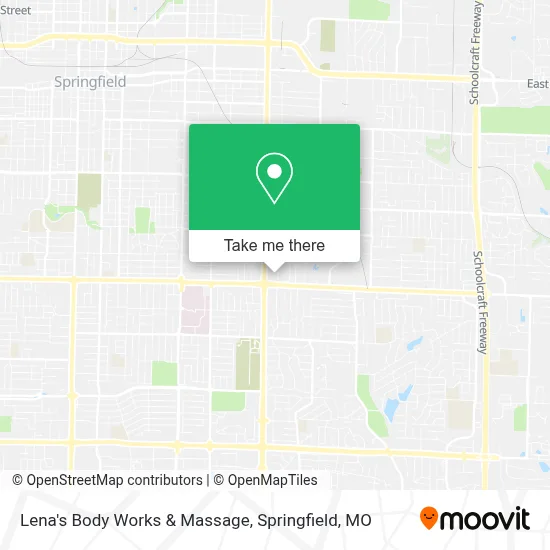 Lena's Body Works & Massage map