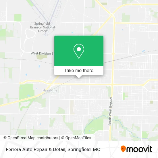 Ferrera Auto Repair & Detail map