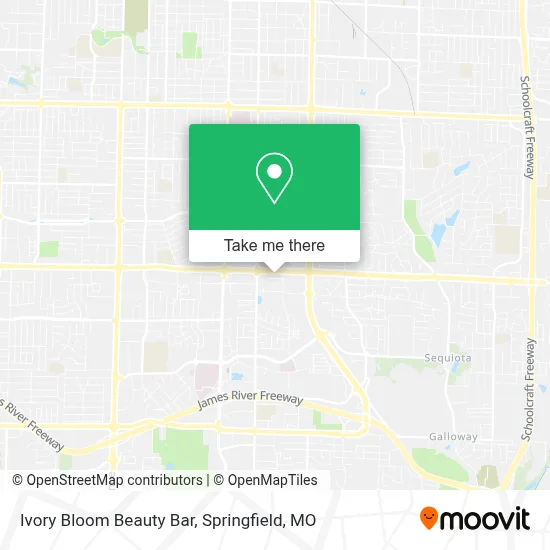 Ivory Bloom Beauty Bar map