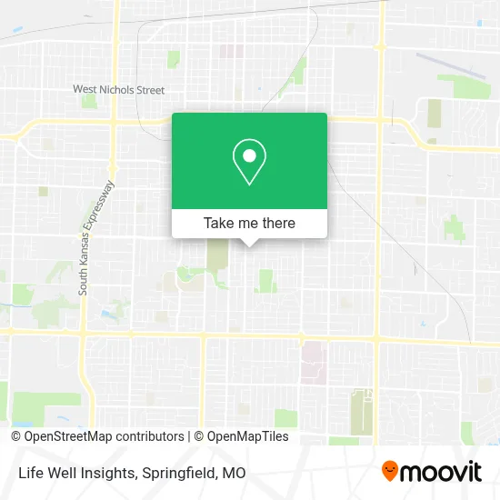Life Well Insights map