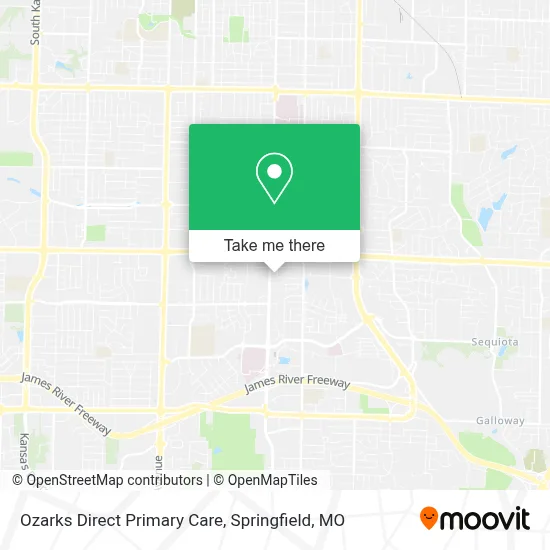 Ozarks Direct Primary Care map