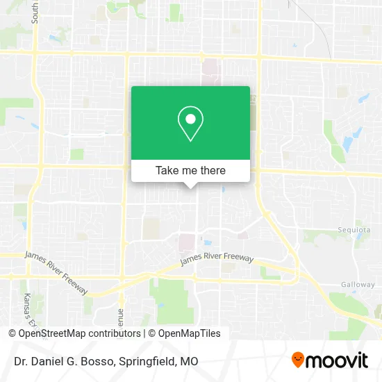 Dr. Daniel G. Bosso map