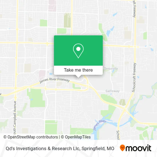 Qd's Investigations & Research Llc map