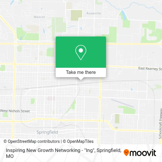 Inspiring New Growth Networking - "Ing" map