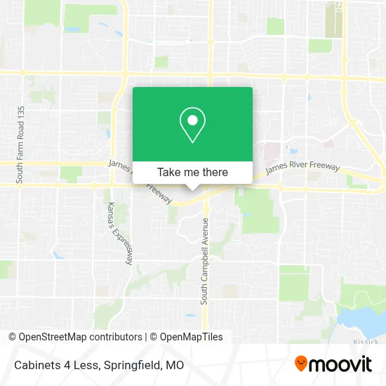 Mapa de Cabinets 4 Less