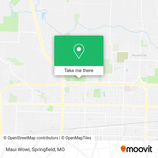 Maui Wowi map