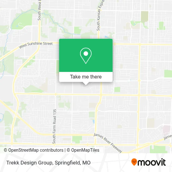 Trekk Design Group map