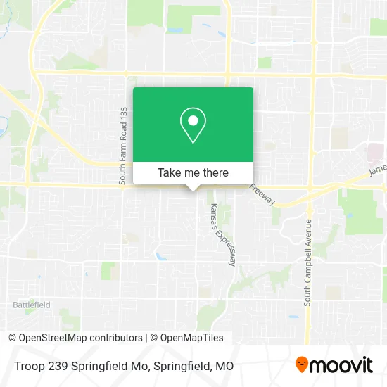 Troop 239 Springfield Mo map