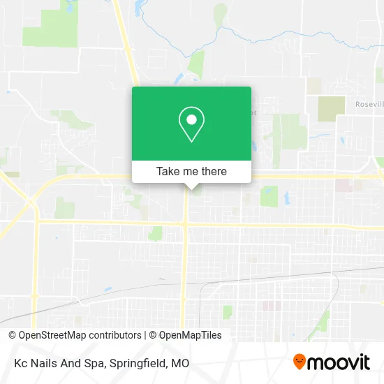 Kc Nails And Spa map