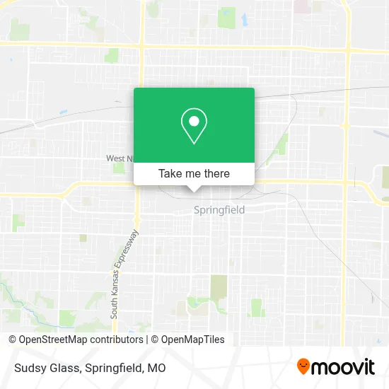 Sudsy Glass map