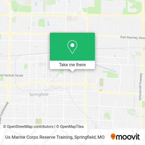 Us Marine Corps Reserve Training map