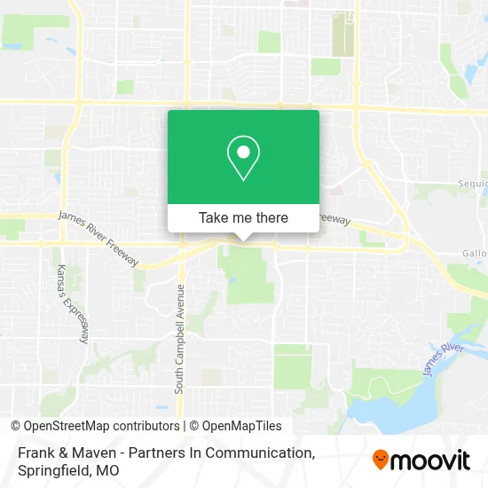 Frank & Maven - Partners In Communication map