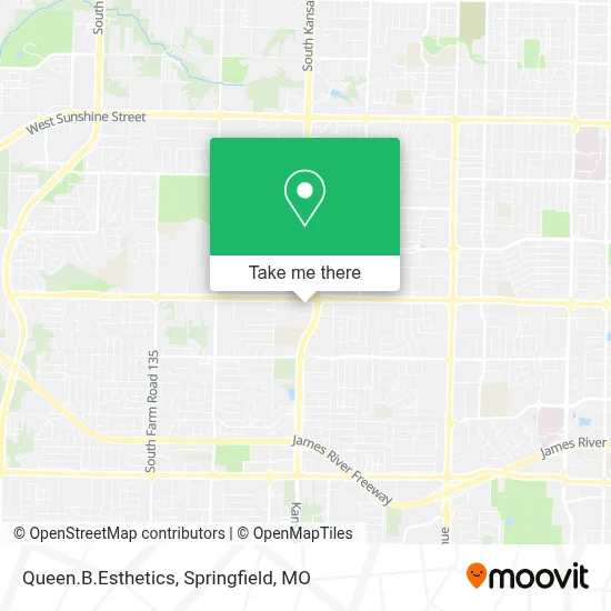 Queen.B.Esthetics map