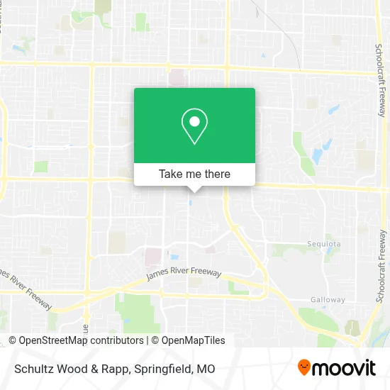 Schultz Wood & Rapp map