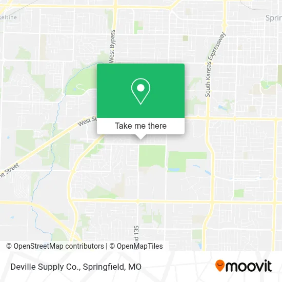Deville Supply Co. map