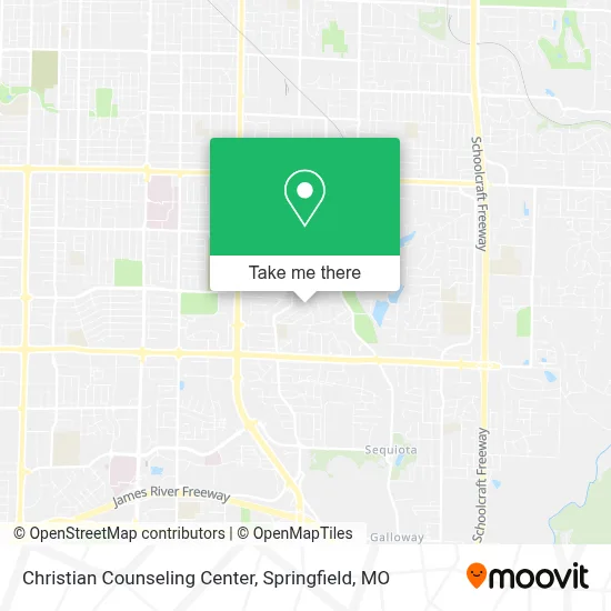 Christian Counseling Center map