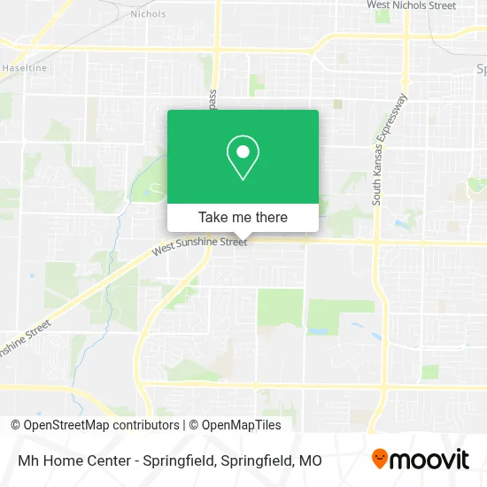 Mh Home Center - Springfield map