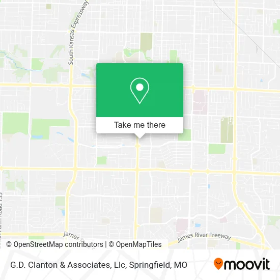 G.D. Clanton & Associates, Llc map