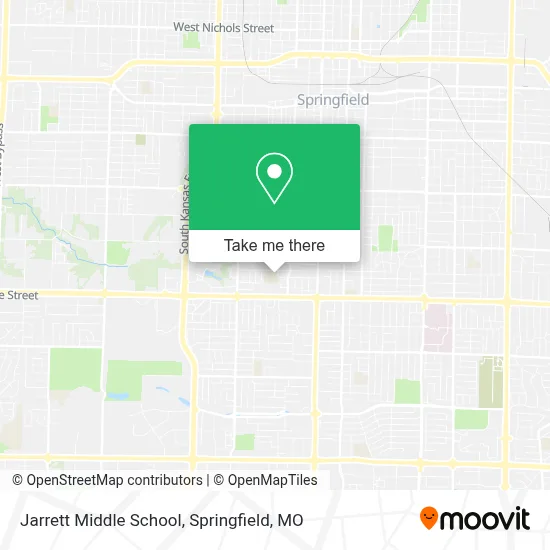 Jarrett Middle School map