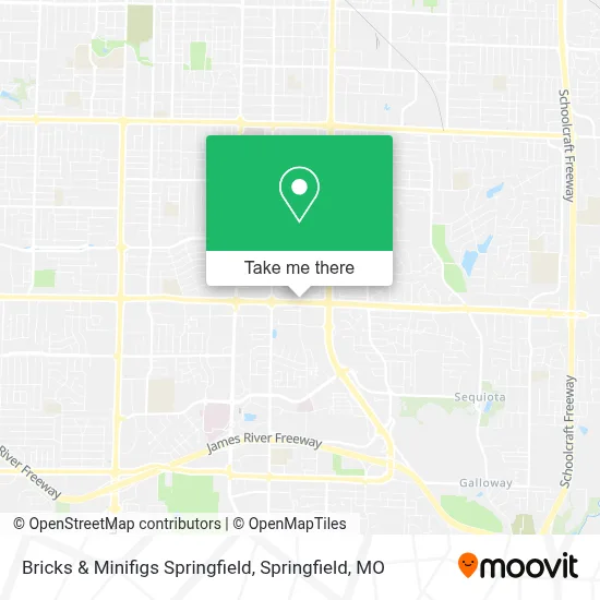 Mapa de Bricks & Minifigs Springfield