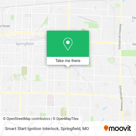 Mapa de Smart Start Ignition Interlock