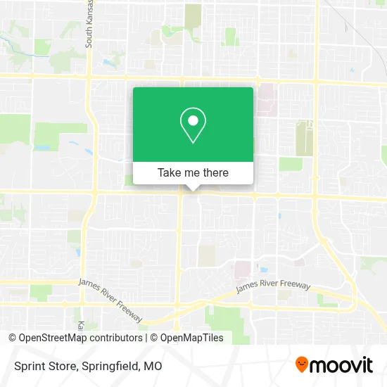 Sprint Store map