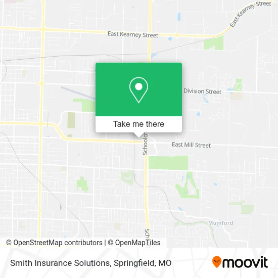 Mapa de Smith Insurance Solutions