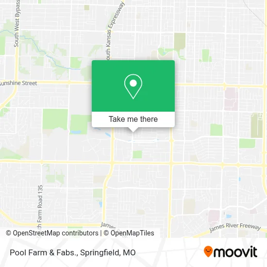 Pool Farm & Fabs. map