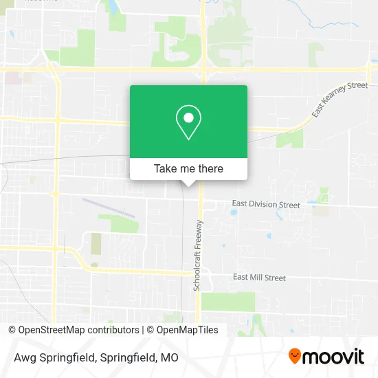 Mapa de Awg Springfield