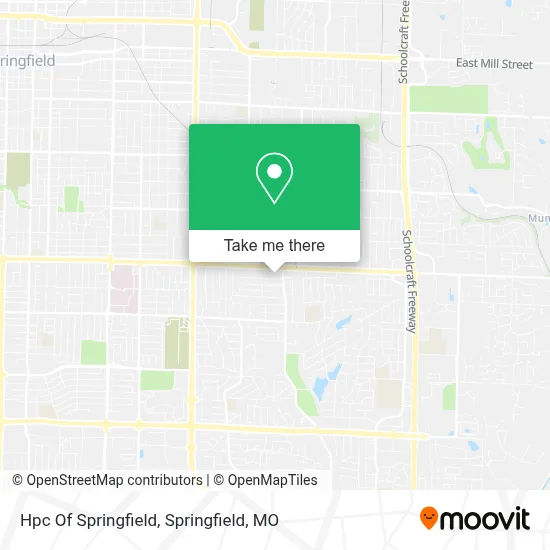 Mapa de Hpc Of Springfield