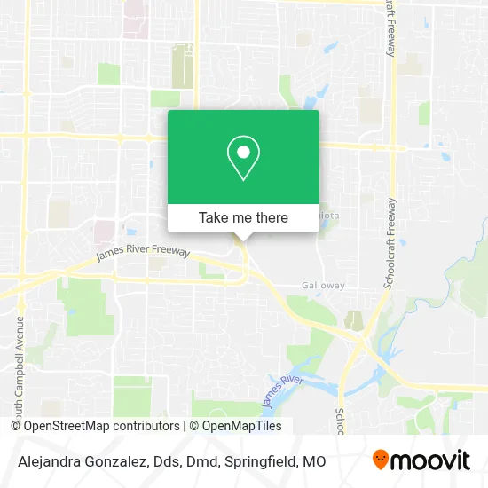 Alejandra Gonzalez, Dds, Dmd map