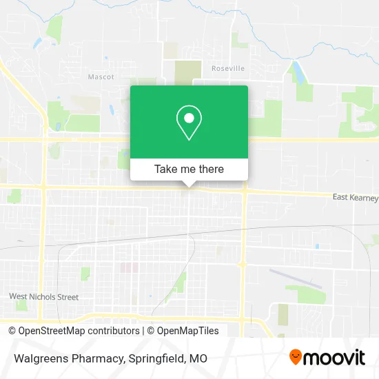 Walgreens Pharmacy map