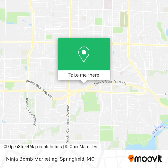 Ninja Bomb Marketing map