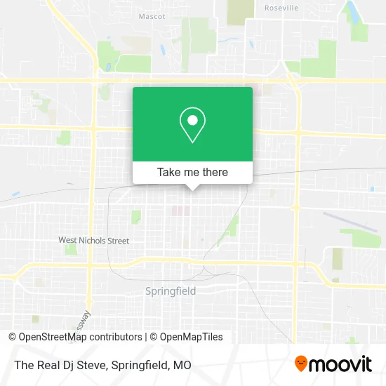 The Real Dj Steve map
