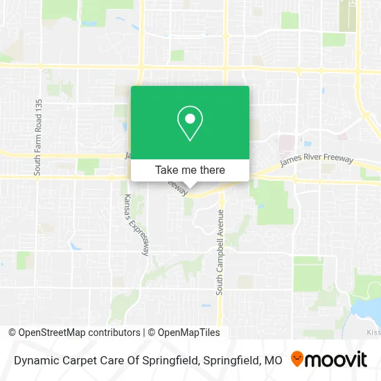 Dynamic Carpet Care Of Springfield map