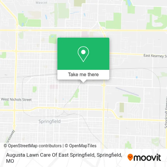 Augusta Lawn Care Of East Springfield map