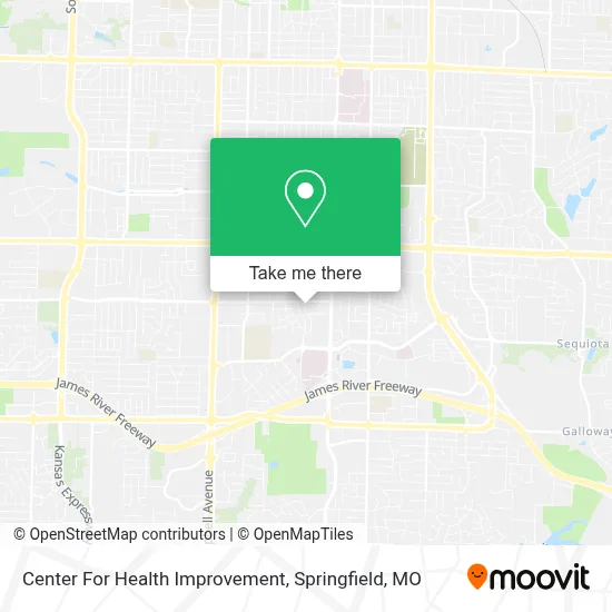 Center For Health Improvement map