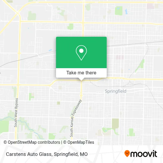Carstens Auto Glass map